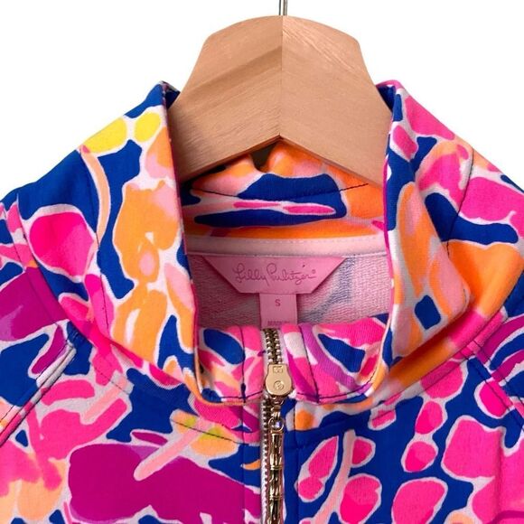 Lilly Pulitzer Skipper Printed Popover with Pockets in Size Small - Picture 5 of 13